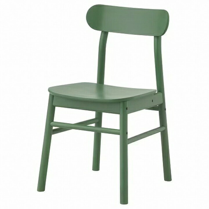 楽天市場】IKEA イケア チェア グリーン 緑 m80412894 RONNINGE 