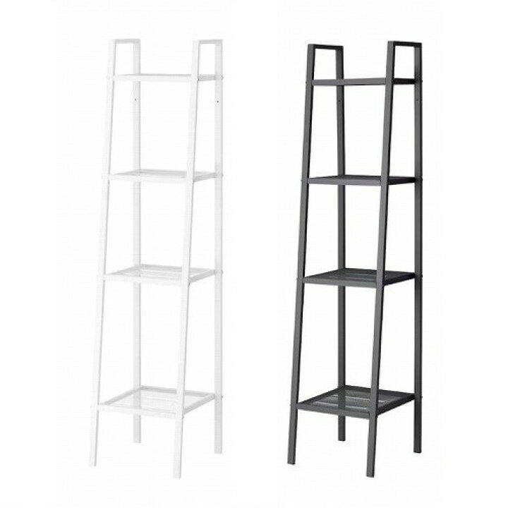 楽天市場】IKEA イケア シェルフユニット 35x148cm スチールラック 4段 