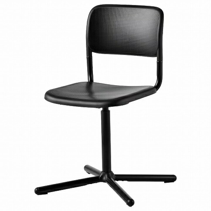 楽天市場】IKEA イケア 回転チェア ブラック 黒 fp10503468 SMALLEN 