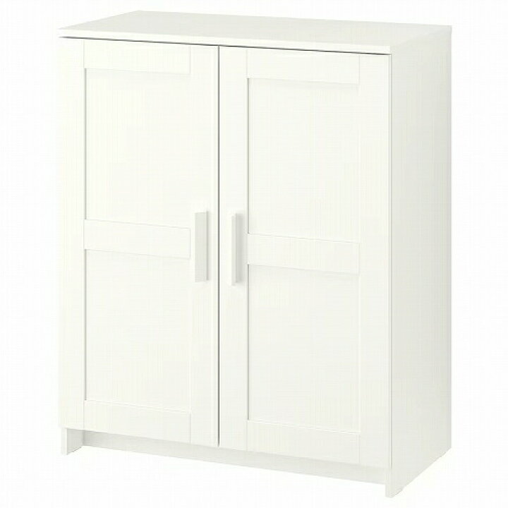 楽天市場】IKEA イケア キャビネット 扉付 ホワイト 78x95cm m00351861 