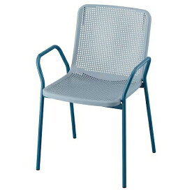 【あす楽】IKEA イケア チェア アームレスト付き 室内 屋外用 ライトグレーブルー m10518530 TORPARO トルパロー アウトドア 屋外家具 ガーデンファニチャー チェア 椅子 おしゃれ シンプル 北欧 かわいい
