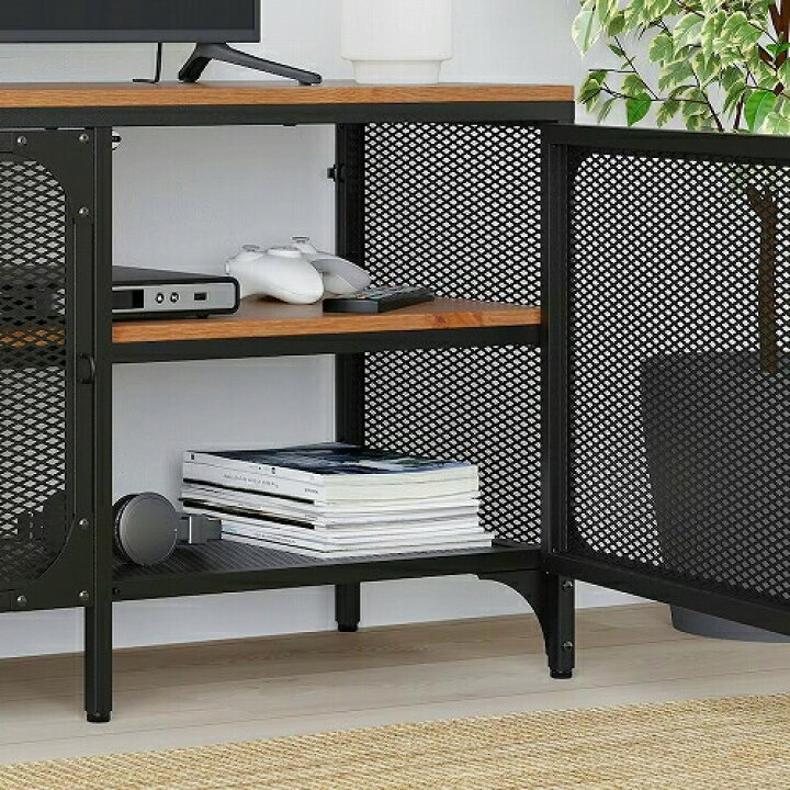楽天市場】IKEA イケア テレビ台 ブラック 100x36x54cm m70501310 