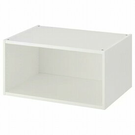 【あす楽】IKEA イケア フレーム ホワイト 80x55x40cm m90387506 PLATSA プラッツァ インテリア 収納家具 キャビネット コンソール おしゃれ シンプル 北欧 かわいい
