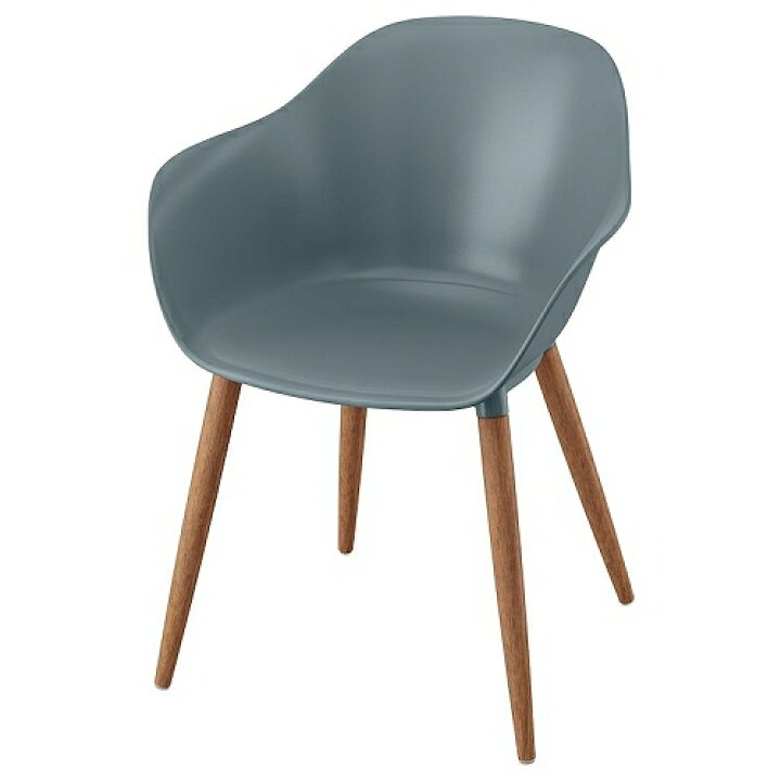 楽天市場】IKEA イケア チェア アームレスト付き 室内 屋外用 グレー 