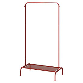 【あす楽】IKEA イケア ハンガーラック レッド 78x147cm m40558218 BRUKSVARA ブルクスヴァーラ インテリア 収納家具 ハンガーラック コートハンガー おしゃれ シンプル 北欧 かわいい