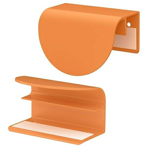 IKEA イケア 取っ手 クリップ式 オレンジ 60mm 2ピース m50574091 LATMASK ラトマスク インテリア 寝具 収納 収納家具 収納家具用部品 おしゃれ シンプル 北欧 かわいい