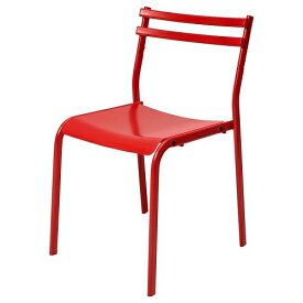 【あす楽】IKEA イケア チェア メタル レッド m80565684 GENESON ジェネソーン インテリア 家具 椅子 イス ダイニングチェア おしゃれ シンプル 北欧 かわいい