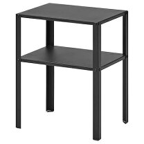 楽天市場】ikea サイドテーブル ブラックの通販