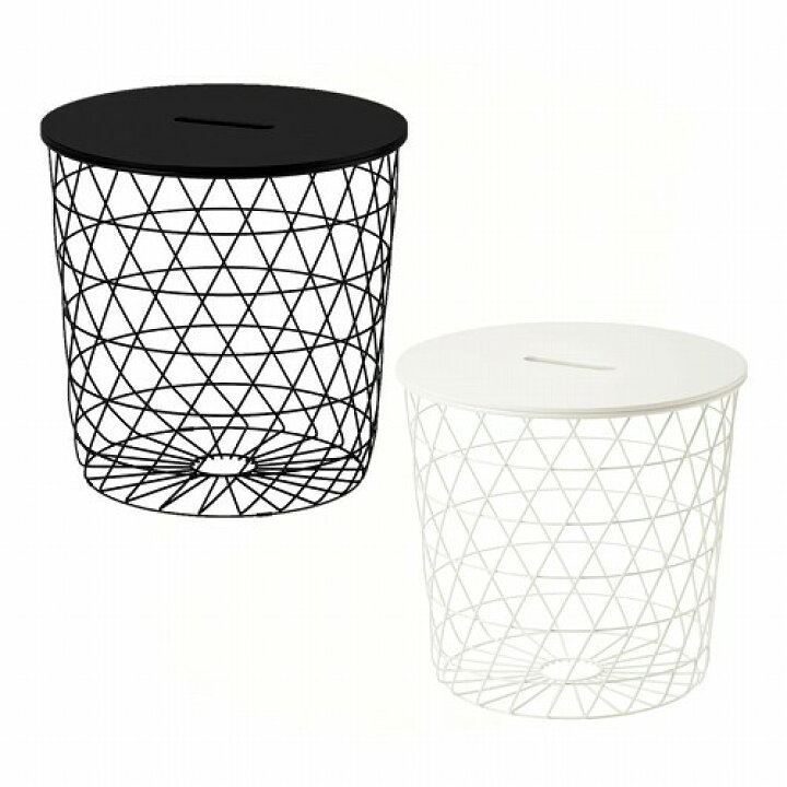 楽天市場】IKEA イケア リビングテーブル 収納付き 44cm v0007 