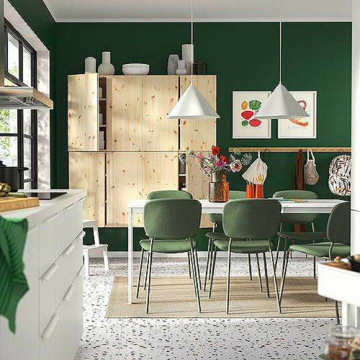 楽天市場】IKEA イケア 伸長式テーブル ホワイト 120 180x74cm 
