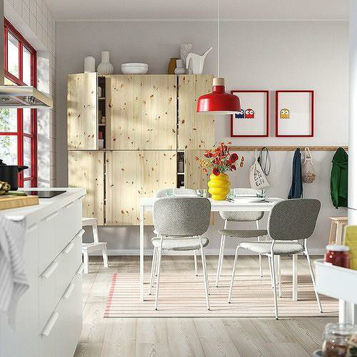 楽天市場】IKEA イケア 伸長式テーブル ホワイト 120 180x74cm 