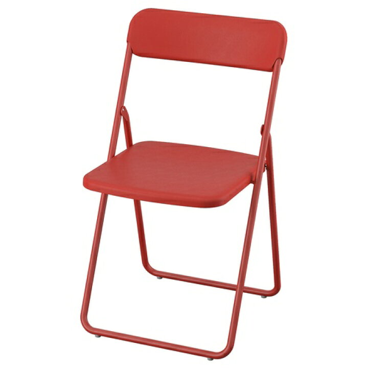 楽天市場】IKEA イケア 折りたたみチェア レッド m40592745 VIHALS 