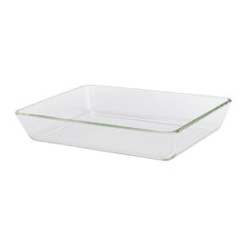 【あす楽】IKEA イケア 耐熱皿 35x25cm クリアガラス オーブン対応皿 a80133992 MIXTUR ミクスチュール キッチン用品 食器 皿 プレート おしゃれ シンプル 北欧 かわいい