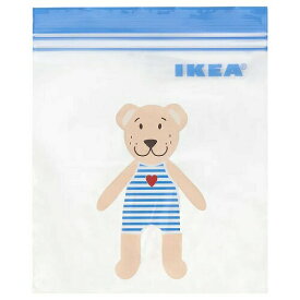 【あす楽】IKEA イケア フリーザーバッグ クマ ブルー 1L 25ピース m50513516 ISTAD イースタード 日用品雑貨 キッチン消耗品 おしゃれ シンプル 北欧 かわいい