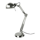 IKEA イケア ワークランプ ニッケルメッキ10146790 FORSA フォルソー インテリア 照明器具 デスクライト テーブルランプ おしゃれ シンプル 北欧 かわいい オフィス