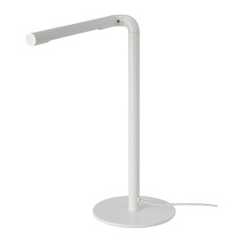 【あす楽】IKEA イケア LEDワークランプ ホワイト 白 10345695 BACKLUNDA バックルンダ インテリア 照明器具 デスクライト テーブルランプ おしゃれ シンプル 北欧 かわいい オフィス
