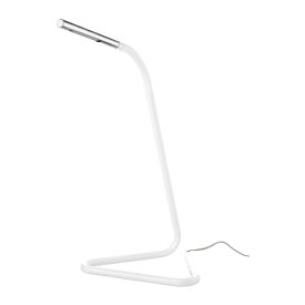 【あす楽】IKEA イケア LEDワークランプ ホワイト 白 シルバーカラー c50238269 HARTE ホールテ インテリア 照明器具 デスクライト テーブルランプ おしゃれ シンプル 北欧 かわいい オフィス