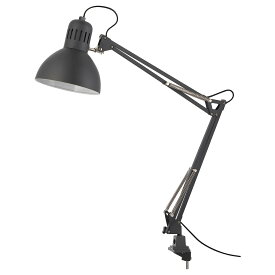 【あす楽】IKEA イケア ワークランプ ダークグレー 80343891 TERTIAL テルティアル インテリア 照明器具 デスクライト テーブルランプ おしゃれ シンプル 北欧 かわいい オフィス