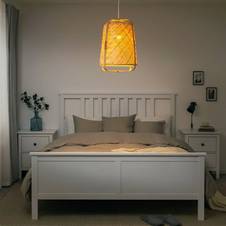 楽天市場】IKEA イケア ペンダントランプ 竹 n20407131 KNIXHULT 