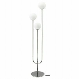 【あす楽】IKEA イケア フロアランプ クロムメッキ オパールホワイト ガラス n00470977 SIMRISHAMN スィムリスハムン インテリア ライト 照明器具 フロアスタンド おしゃれ シンプル 北欧 かわいい リビング