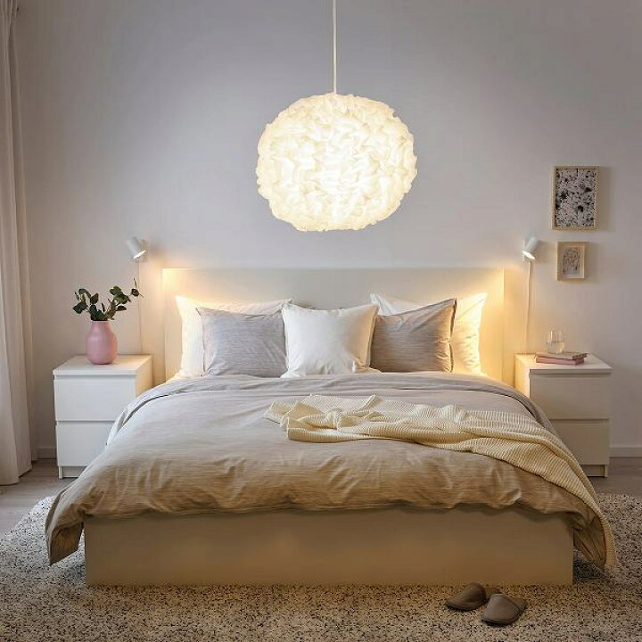 楽天市場】IKEA イケア ペンダントランプ ホワイト 白 50cm n40469118 