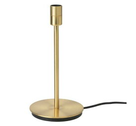 【あす楽】IKEA イケア テーブルランプベース 黄銅色 30cm n50412268 SKAFTET スカフテート インテリア ライト 照明器具 デスクライト テーブルランプ おしゃれ シンプル 北欧 かわいい