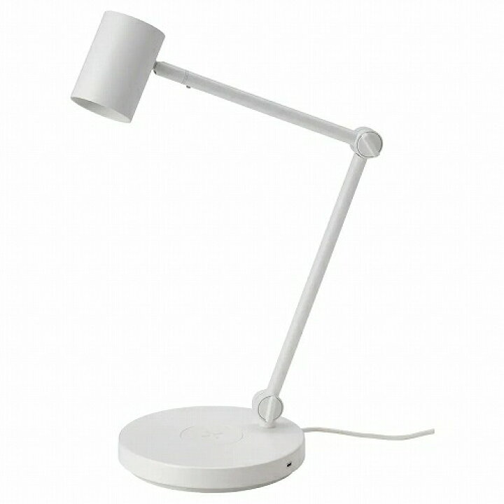 楽天市場 Ikea イケア ワークランプ ワイヤレス充電機能付き ホワイト 白 M Nymane ニーモーネ インテリア 照明器具 デスクライト テーブルランプ おしゃれ シンプル 北欧 かわいい オフィス 株式会社クレール