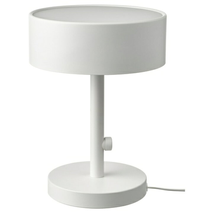IKEA イケア テーブルランプ ホワイト 33cm m30594325 NYMANE ニーモーネ インテリア 寝具 収納 ライト 照明器具 デスクライト テーブルランプ おしゃれ シンプル 北欧 かわいい 株式会社クレール