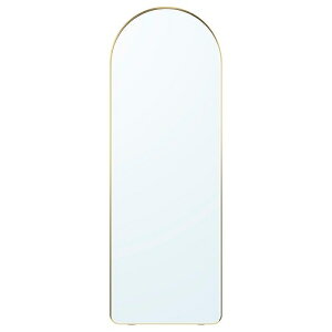 IKEA イケア ミラー ゴールドカラー 60×170cm big40597960 LINDBYN リンドビーン インテリア 寝具 収納 鏡 洗面鏡 おしゃれ シンプル 北欧 かわいい