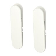 IKEA イケア クリップ ホワイト 白 2ピース n70321615 SKADIS スコーディス 日用品雑貨 生活雑貨 収納用…