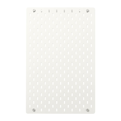 Blanc 32 x 13 x 16 cm Acier IKEA 801.366.22 Demi-Étagère