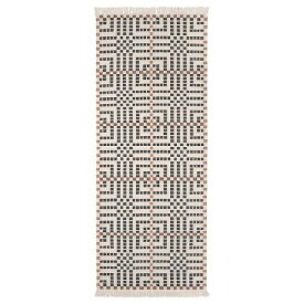 【あす楽】IKEA イケア ラグ 平織り ハンドメイド マルチカラー 80x200cm m80507873 VAMDRUP ヴァムドゥルップ インテリア カーペット マット 畳 絨毯 おしゃれ シンプル 北欧 かわいい