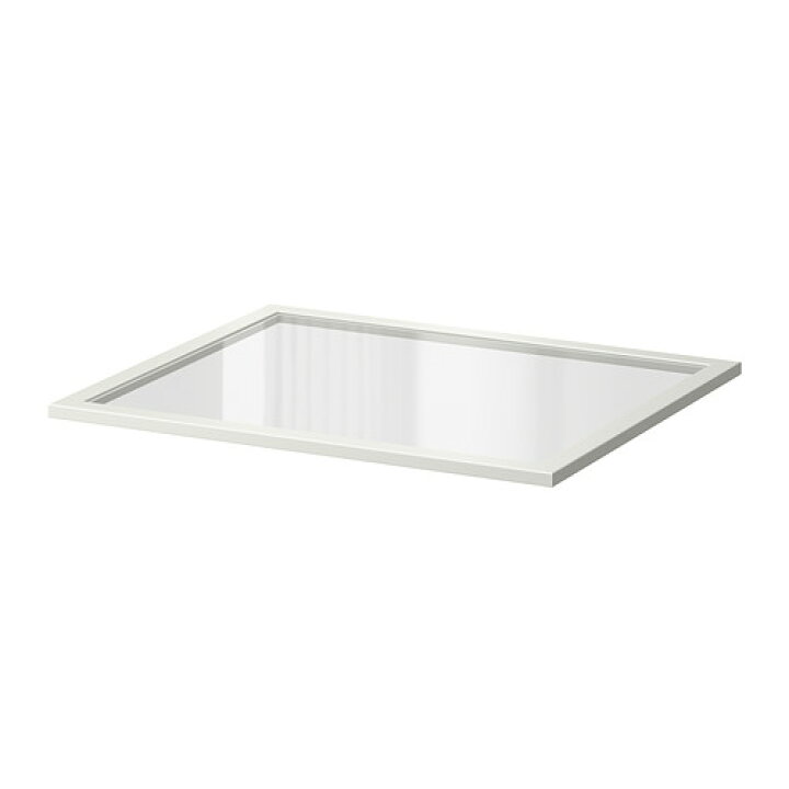 楽天市場】IKEA イケア ガラス製棚板 ホワイト 白 75x58cm a30257640 