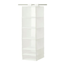 【あす楽】IKEA イケア SKUBB スクッブ 収納 6コンパートメント ホワイト 白 80245881 幅35×奥行き45×高さ125cm 日用品雑貨 生活雑貨 収納用品 衣類収納ボックス 収納ケース おしゃれ シンプル 北欧 かわいい