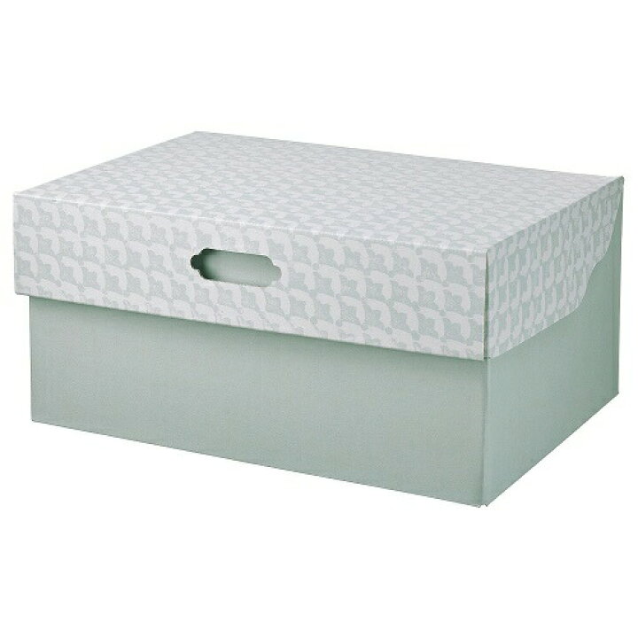 楽天市場 Ikea イケア 収納ボックス ふた付き グレーグリーン ホワイト 紙 33x23x15cm M Hyvens ヒヴェンス 日用品雑貨 生活雑貨 収納用品 おしゃれ シンプル 北欧 かわいい 株式会社クレール