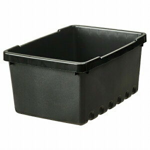 IKEA イケア 収納ボックス ブラック25x17x12cm 4L m60440765 UPPSNOFSAD ウップスノフサド 日用品雑貨 生活雑貨 収納用品 おしゃれ シンプル 北欧 かわいい
