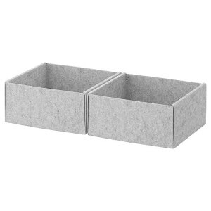 IKEA CPA {bNX CgO[ 25x27x12cm 2s[X m00405779 KOMPLEMENT Rvg piG G [pi ߗގ[{bNX [P[X  Vv k 킢