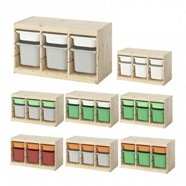 楽天市場】【セット商品】IKEA イケア 収納コンビネーション パイン 