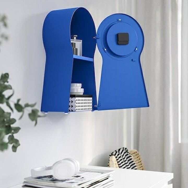 楽天市場】IKEA イケア 時計 ブルー 48cm m00575069 IKEA PS 1995 
