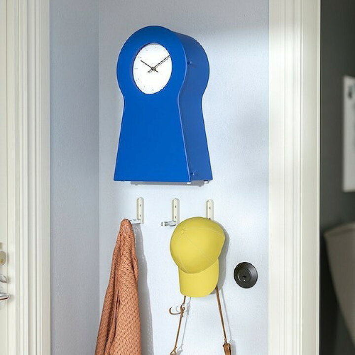 楽天市場】IKEA イケア 時計 ブルー 48cm m00575069 IKEA PS 1995 