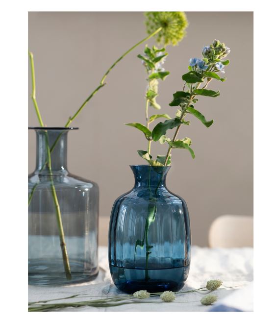 半額SALE／ IKEA イケア 花瓶 高さ21cm かわいい ブルー フラワーベース シンプル トンセッタ インテリア小物 TONSATTA 青  おしゃれ n10442192 インテリア雑貨 置物 北欧 花瓶