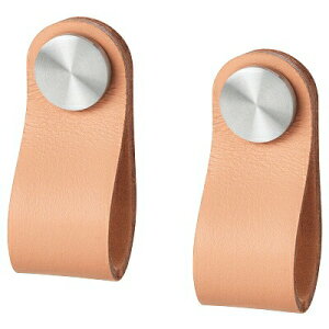 IKEA イケア 革の取っ手 なめし革 65mm 2ピース n30348933 OSTERNAS 収納家具用部品 おしゃれ シンプル 北欧 かわいい 雑貨 部品