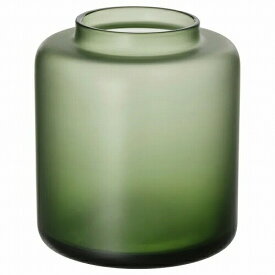 【あす楽】IKEA イケア 花瓶 フロストガラス グリーン 10cm m40511966 KONSTFULL コンストフル インテリア雑貨 インテリア小物 置物 フラワーベース おしゃれ シンプル 北欧 かわいい