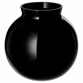 【あす楽】IKEA イケア 花瓶 ブラック 10cm m60511965 KONSTFULL コンストフル インテリア雑貨 インテリア小物 置物 フラワーベース おしゃれ シンプル 北欧 かわいい