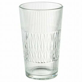 【あす楽】IKEA イケア 花瓶 クリアガラス 模様入り 22cm m10542177 SMALLSPIREA スメルスピレア 雑貨 インテリア小物 置物 フラワーベース おしゃれ シンプル 北欧 かわいい