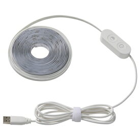 IKEA イケア LEDテープライト USB付き 色調節可能 3m m80609715 KABBLEKA カブレッカ