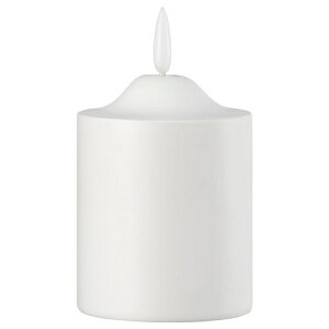 IKEA �C�P�A LED�s���[�L�����h�� �d�r�� �z���C�g 9cm m90612798 SMALOM �X���[����
