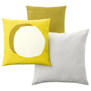IKEA �C�P�A �N�b�V����3�Z�b�g �T�C�Y�~�b�N�X �u���C�g�C�G���[/�z���C�g/�I�t�z���C�g ����/���O m99621487 GULLBERGSO �O���x���\ HJARTERO �C�F���e���[
