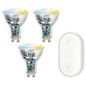 IKEA �C�P�A �X�^�[�^�[�L�b�g �X�}�[�g �z���C�g�X�y�N�g���� GU10 m00619153 KAJPLATS �J�C�v���b�c