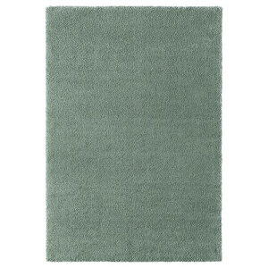 IKEA �C�P�A ���O �p�C���Z �y�[���O���[�� 133x195cm big80629148 STOENSE �X�g�G���Z